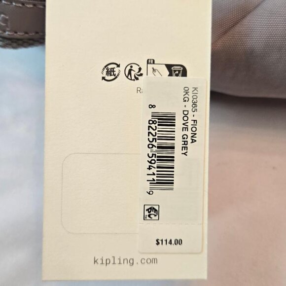 KIPLING Women Fiona Medium Backpack - Gray - Picture 13 of 13